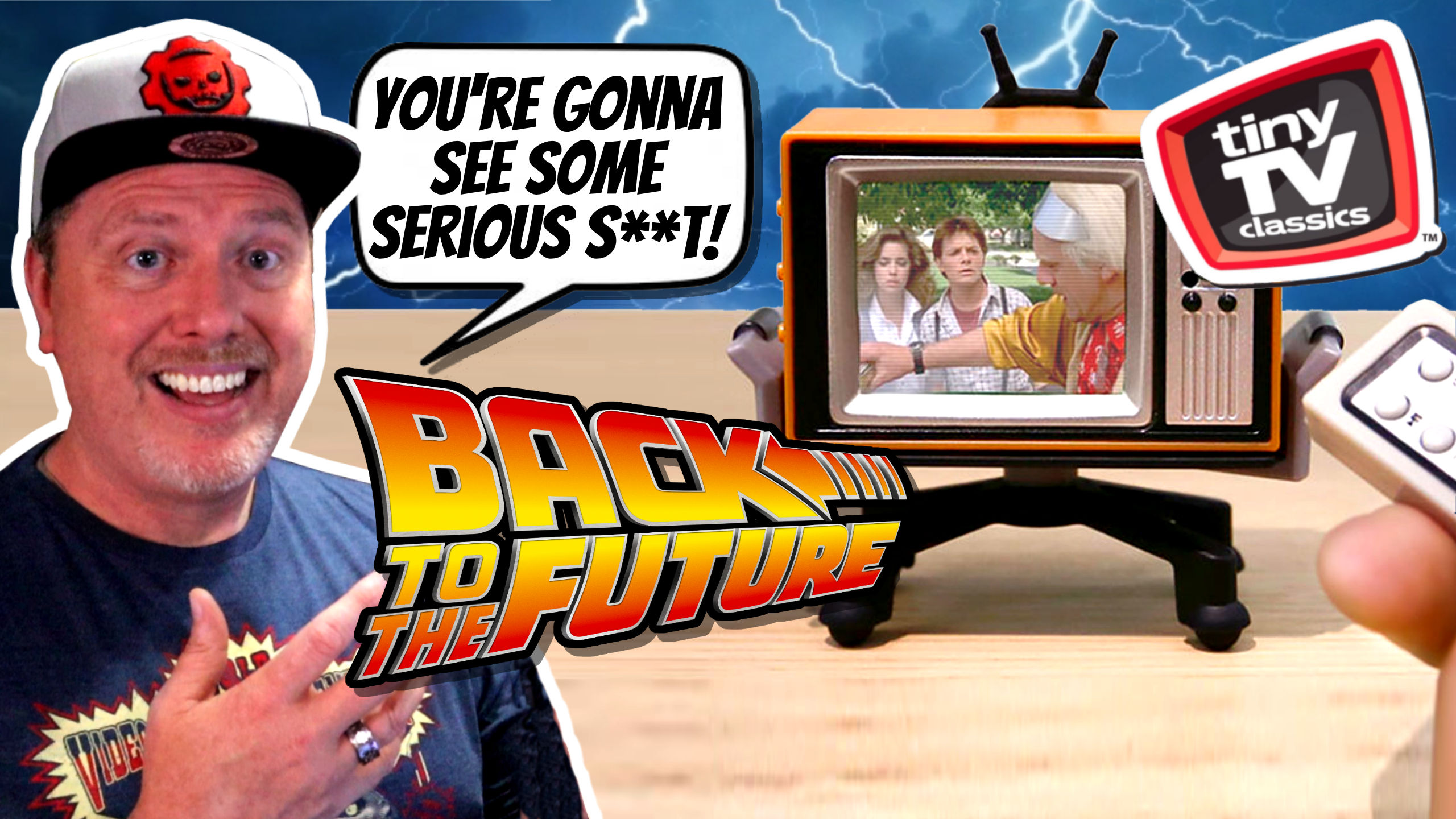 Basic Fun Tiny TV Classics Back to the Future Retro Quick Look