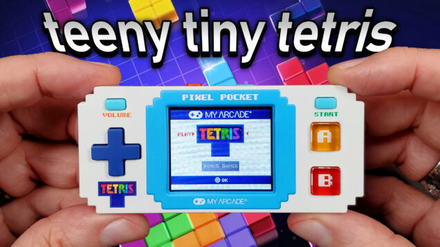 tetris pixel pocket my arcade review