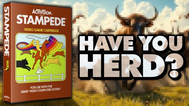 Atari’s Stampede from Activision | I’m DETERMINED to Score 1,000 POINTS!