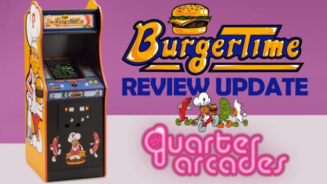 AUDIO PITCH & DIP SWITCHES: Burger Time Quarter-Scale Arcade Review UPDATE