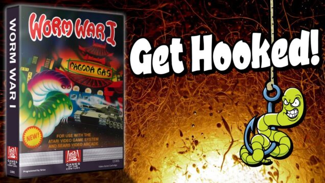 Atari’s Worm War I – WORM & PAGODA Filled Shooter from 20th Century Fox! ??