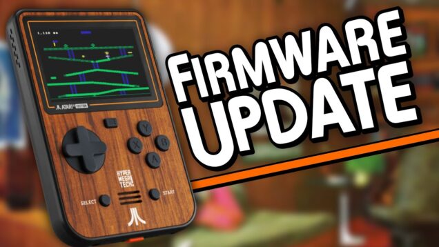 Super Pocket Atari FIRMWARE UPDATE | Expandable Handheld Compatible with Evercade