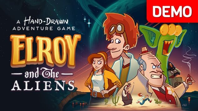 ? Elroy & the Aliens DEMO | New Hand-Drawn Point-and-Click Adventure!