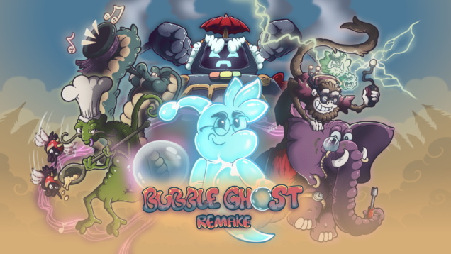 New Key art Bubble Ghost Remake