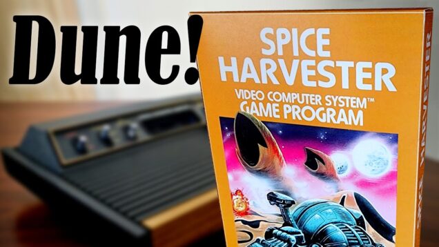 Atari 2600 SPICE HARVESTER Homebrew | What if DUNE, but on ATARI?
