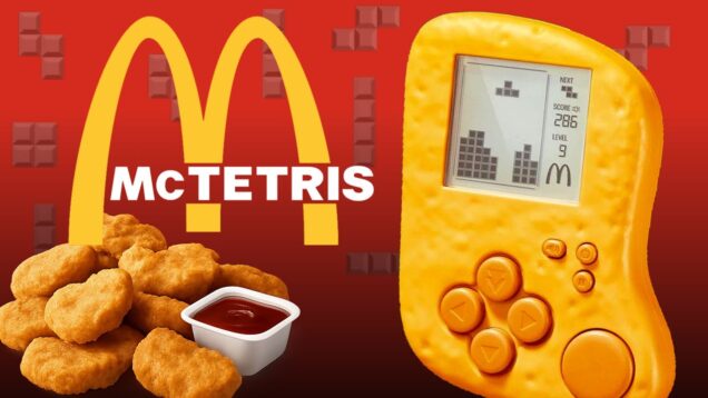 McDonald’s Chicken Nugget TETRIS! | “Is That a Nugget In Your Pocket?”