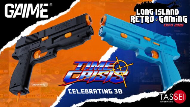 HANDS-ON with NEW Time Crisis Light Gun at Long Island Retro 2025