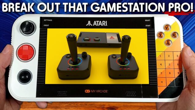 Atari Gamestation Go Has BACKWARD Controller COMPATIBILITY?
