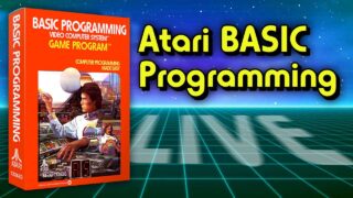 ? ATARI 2600 Basic Programming LIVE! – The Keypads, The Manual, and ALL