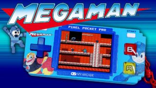 NEW Mega Man Pixel Pocket Pro | Tiny Handheld, BIG Blue Nostalgia!