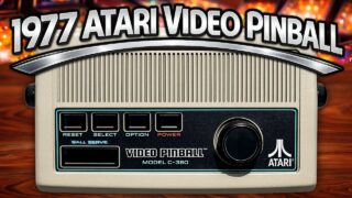 ATARI 1977 Video Pinball | SEVEN Pinball & Paddle Games In ONE Console!