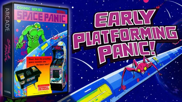 1980 SPACE PANIC by Universal | The World’s FIRST Platformer