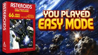 Atari 2600 ASTEROIDS Is Harder Than You Remember