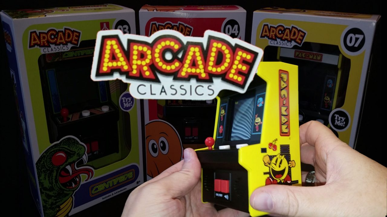 Arcade Classics Review: Pac-Man, Q*Bert & Centipede – GXG Unboxening ...