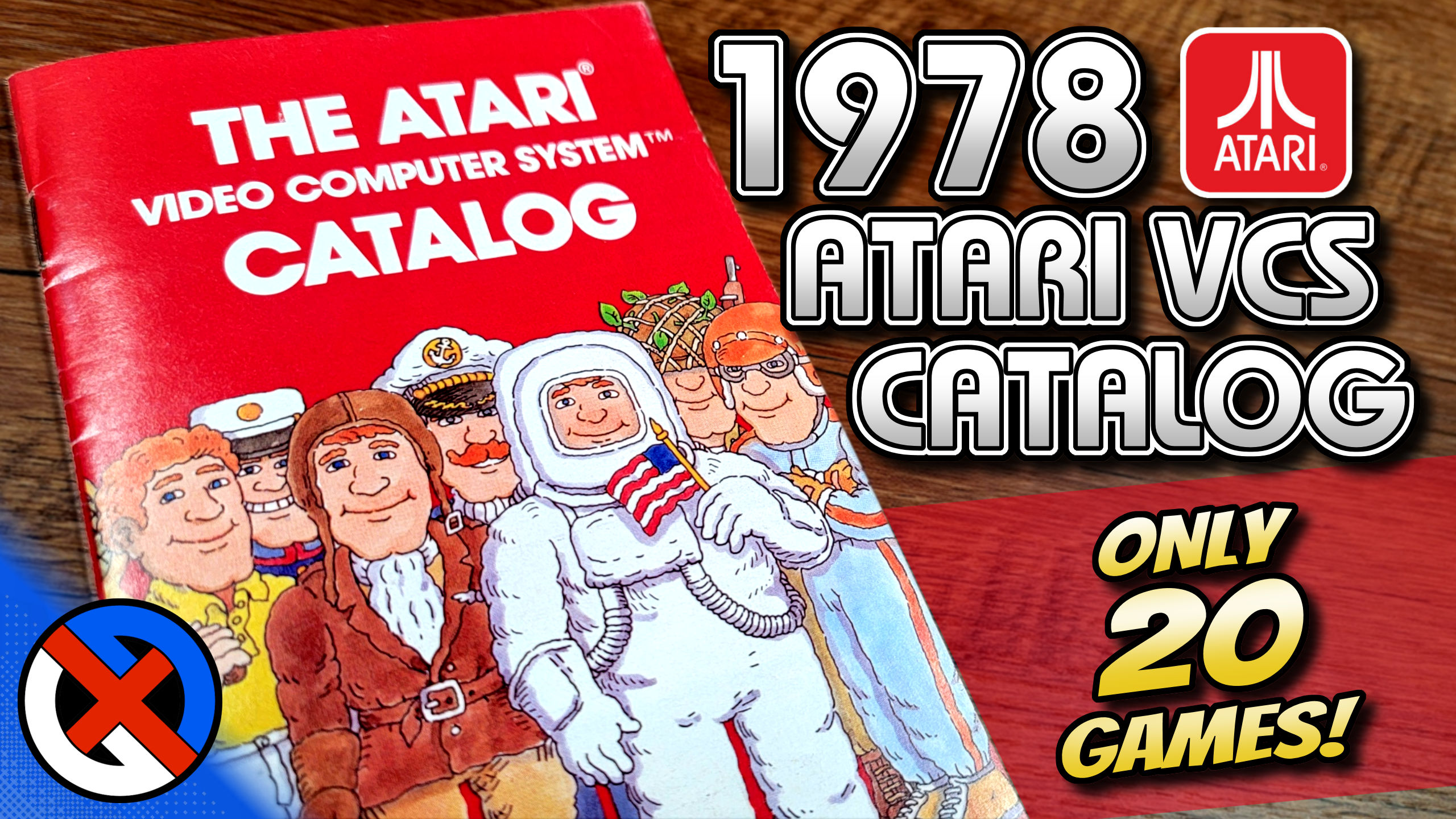 1978 Atari VCS Catalog with ONLY 20 GAMES! The Early Days of the