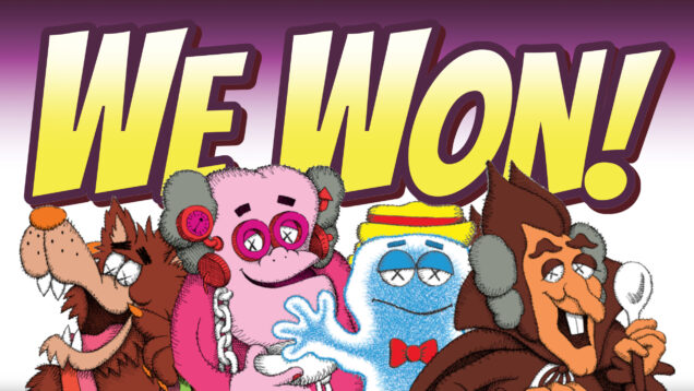 MONSTER CEREAL KAWS SWEEP WIN