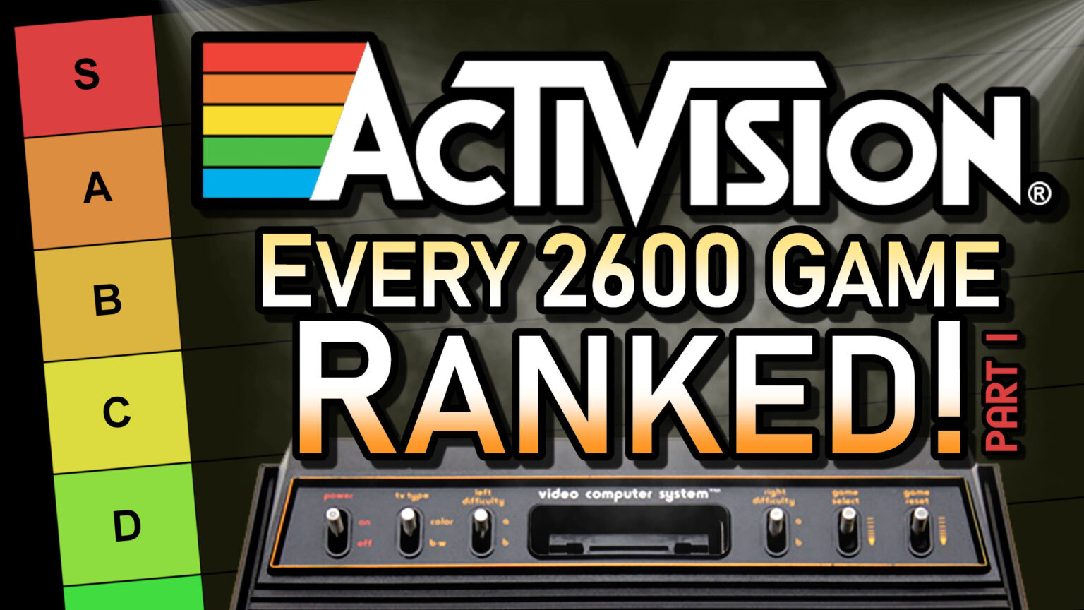 The Ultimate Activision/Atari 2600 Tier List – ALL 44 GAMES RANKED ...