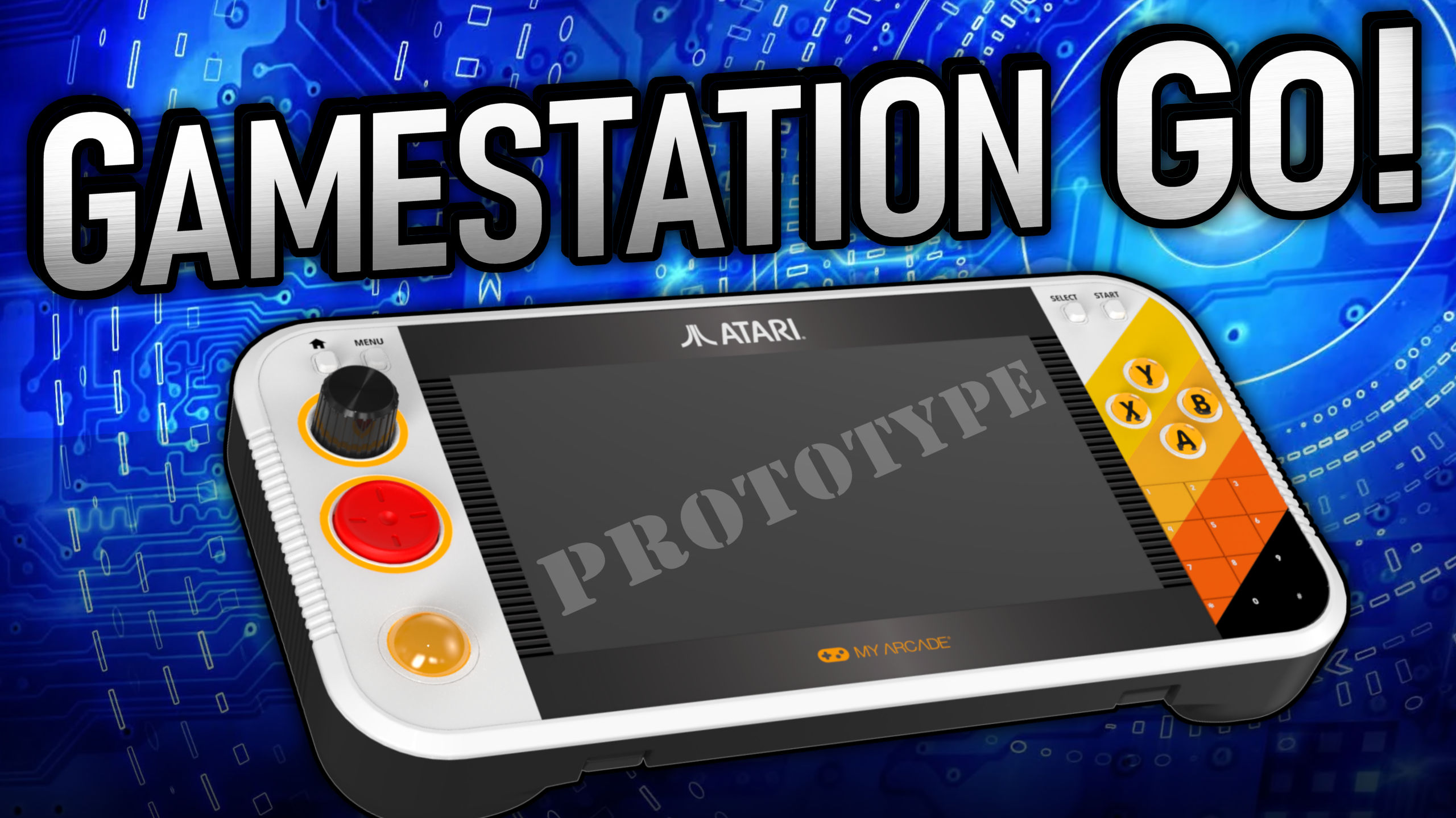 thumbnail image 2 of Buy My Arcade Atari Gamestation Go Portable Handheld Gaming System 2 of 9