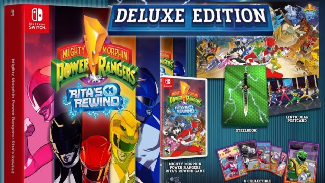 Physical DELUXE EDITION Mighty Morphin’ Power Rangers: Rita’s Rewind AVAILABLE NOW!