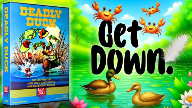 Atari 2600 DEADLY DUCK from 20th Century Fox | BROKEN in the BEST Possible Way!