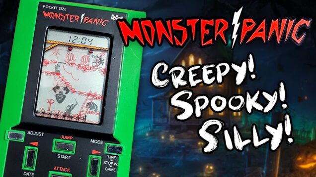 ? BOO! 1981 Monster Panic LCD Handheld | Battle ALL the MONSTERS in One Game!