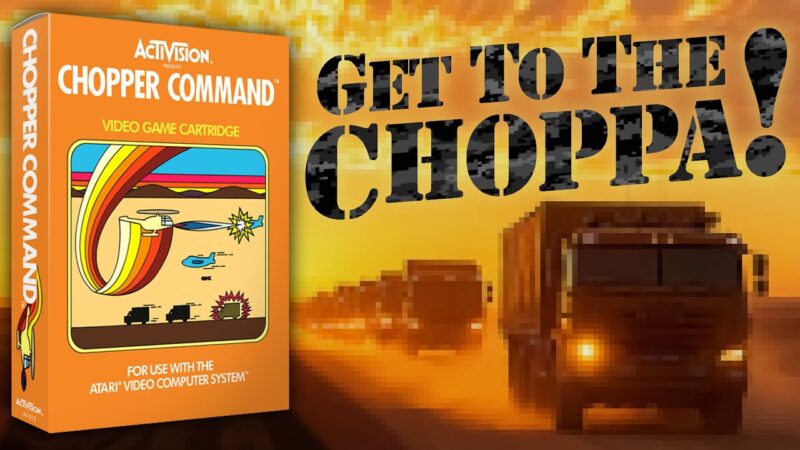 Atari 2600’s CHOPPER COMMAND | Activision’s DEFENDER Knock-Off?