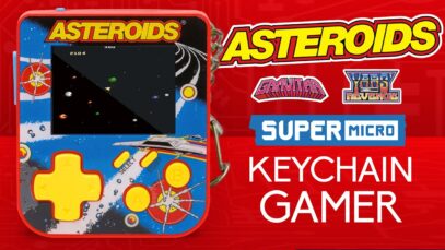 NEW Atari Asteroids Super Micro | The Atari Classic on your KEYS!