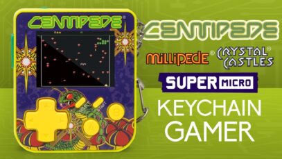 NEW Atari Centipede Super Micro | The Atari Classic on your KEYS!