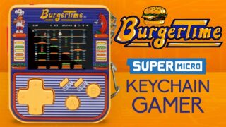 NEW BurgerTime Super Micro | The Data East Classic on your KEYS!