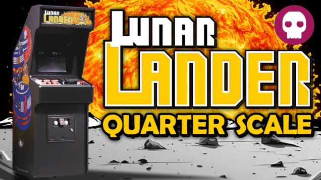 NEW Atari Lunar Lander QUARTER-SCALE Arcade Machine | Numskull Quarter Arcades
