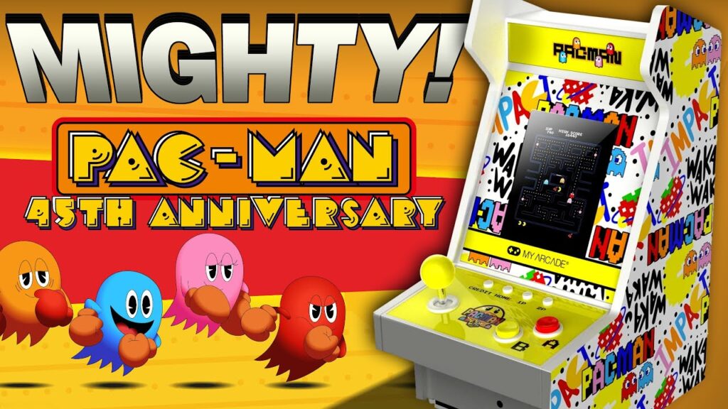 PAC-MAN 45th Anniversary MIGHTY PLAYER | My Arcade’s Premium Pac ...