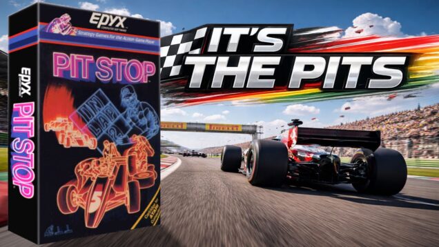 ATARI PITSTOP | The 8-Bit Home Computer Successor to Activision’s Enduro?