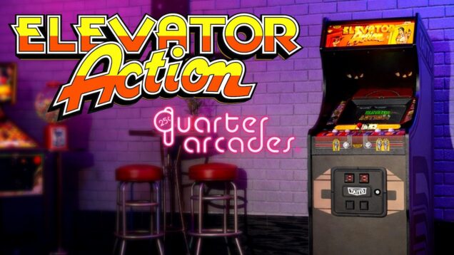 NEW Elevator Action Quarter-Scale Arcade Machine from Numskull Games