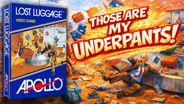 ATARI 2600 Lost Luggage | The Baggage Carousel Has RUN AMOK!