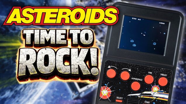 NEW Atari ASTEROIDS Handheld | 1979 Arcade Classic In Your POCKET