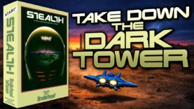STEALTH on Atari Home Computers | Fly Low & DEMOLISH the DARK TOWER!