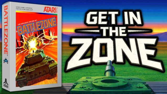 ATARI Battlezone on the 2600 | No Vectors, One Stick – STILL GREAT!