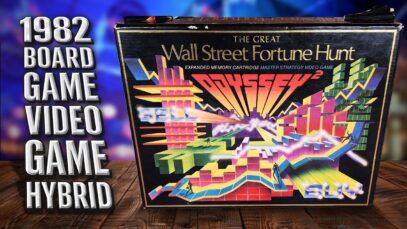 1982 The GREAT WALL STREET FORTUNE HUNT | Opening a NEAR-NEW Odyssey 2 Hybrid Game