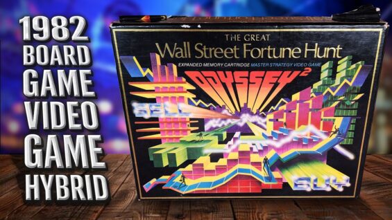 1982 The GREAT WALL STREET FORTUNE HUNT | Opening a NEAR-NEW Odyssey 2 Hybrid Game