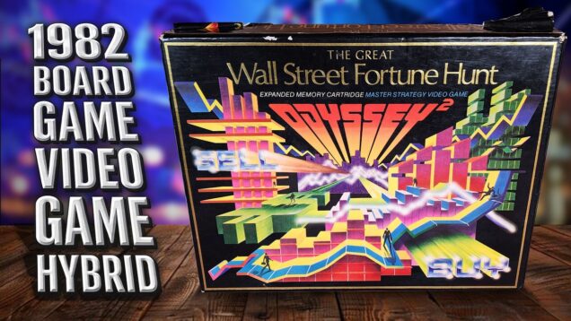 1982 The GREAT WALL STREET FORTUNE HUNT | Opening a NEAR-NEW Odyssey 2 Hybrid Game