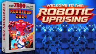 ATARI Robotron: 2084 for the 7800 | Defend Humanity From the Robotic Uprising!