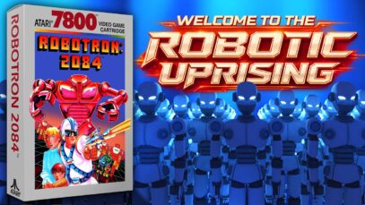 ATARI Robotron: 2084 for the 7800 | Defend Humanity From the Robotic Uprising!