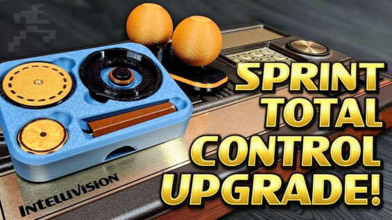 NEW Intellivision Sprint Controller Upgrade Kit | Mod It For FIVE Ways To Play!