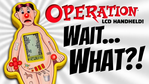 Hasbro’s OPERATION as a 1998 LCD Game? | BZZZzzzzzzztt!