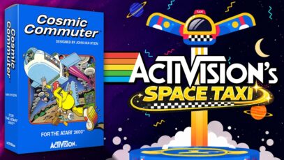 ATARI 2600 Cosmic Commuter | The Game ACTIVISION Didn’t Want You to PLAY
