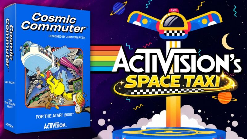 ATARI 2600 Cosmic Commuter | The Game ACTIVISION Didn’t Want You to PLAY