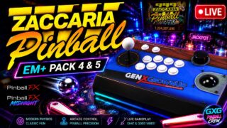 Zaccaria Pinball LIVE — Testing EM+ Pack 4 & 5 with Our GXG Controller!
