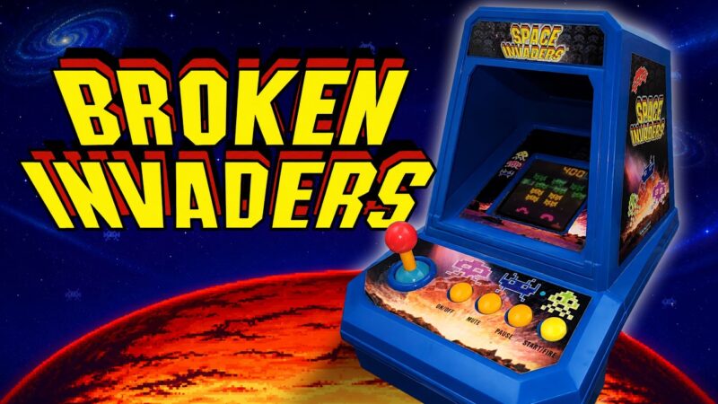 Can I Rescue This 2005 Excalibur Space Invaders Mini Arcade?