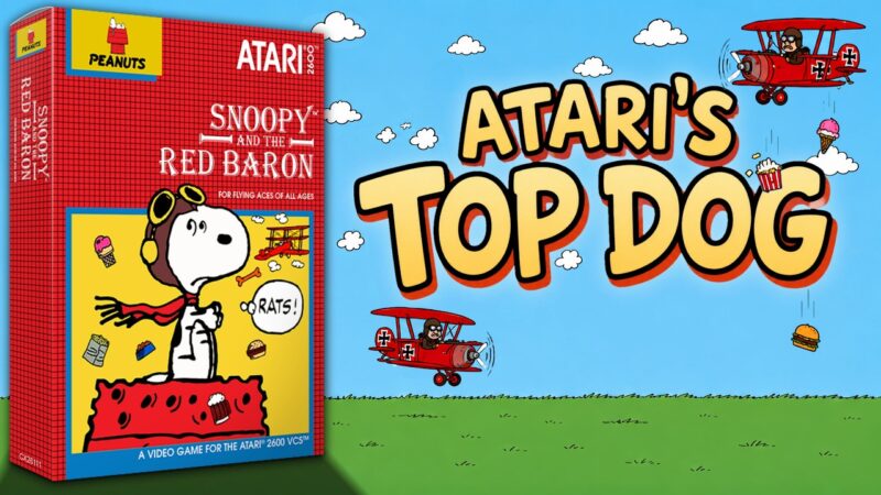 Atari Had ONE Great Idea for This Snoopy Game