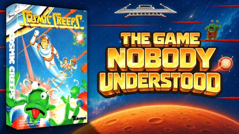 Cosmic Creeps: The Forgotten ATARI Game Nobody Understood
